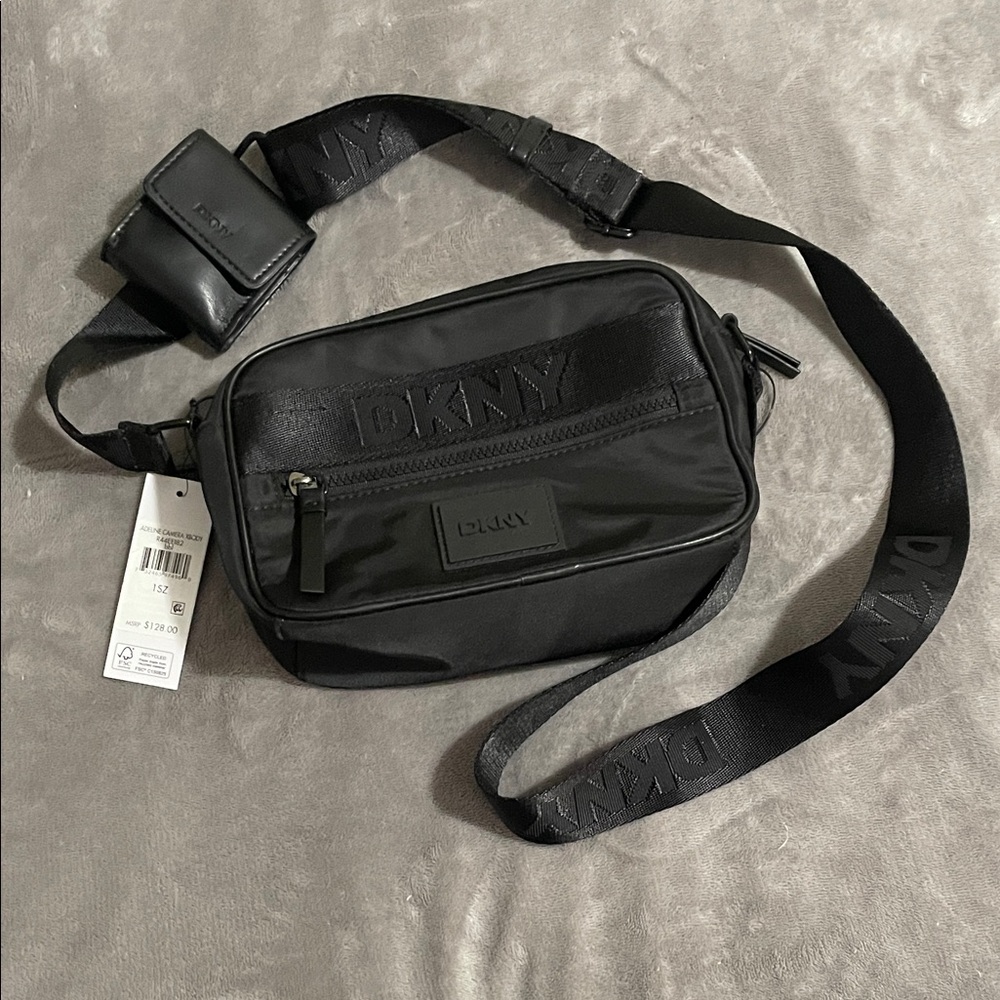 DKNY Men's Black Belt Bag